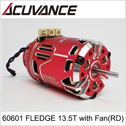 ACV60601] ACUVANCE FLEDGE 13.5T with Fan (Red) アキュバンス